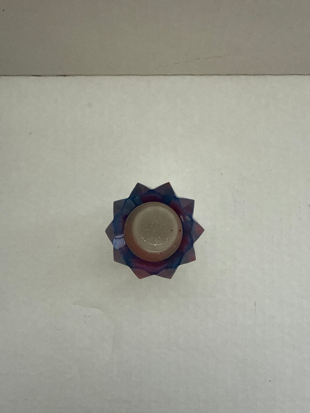 Resin Art Candle Display – 3‑Piece Holder Set