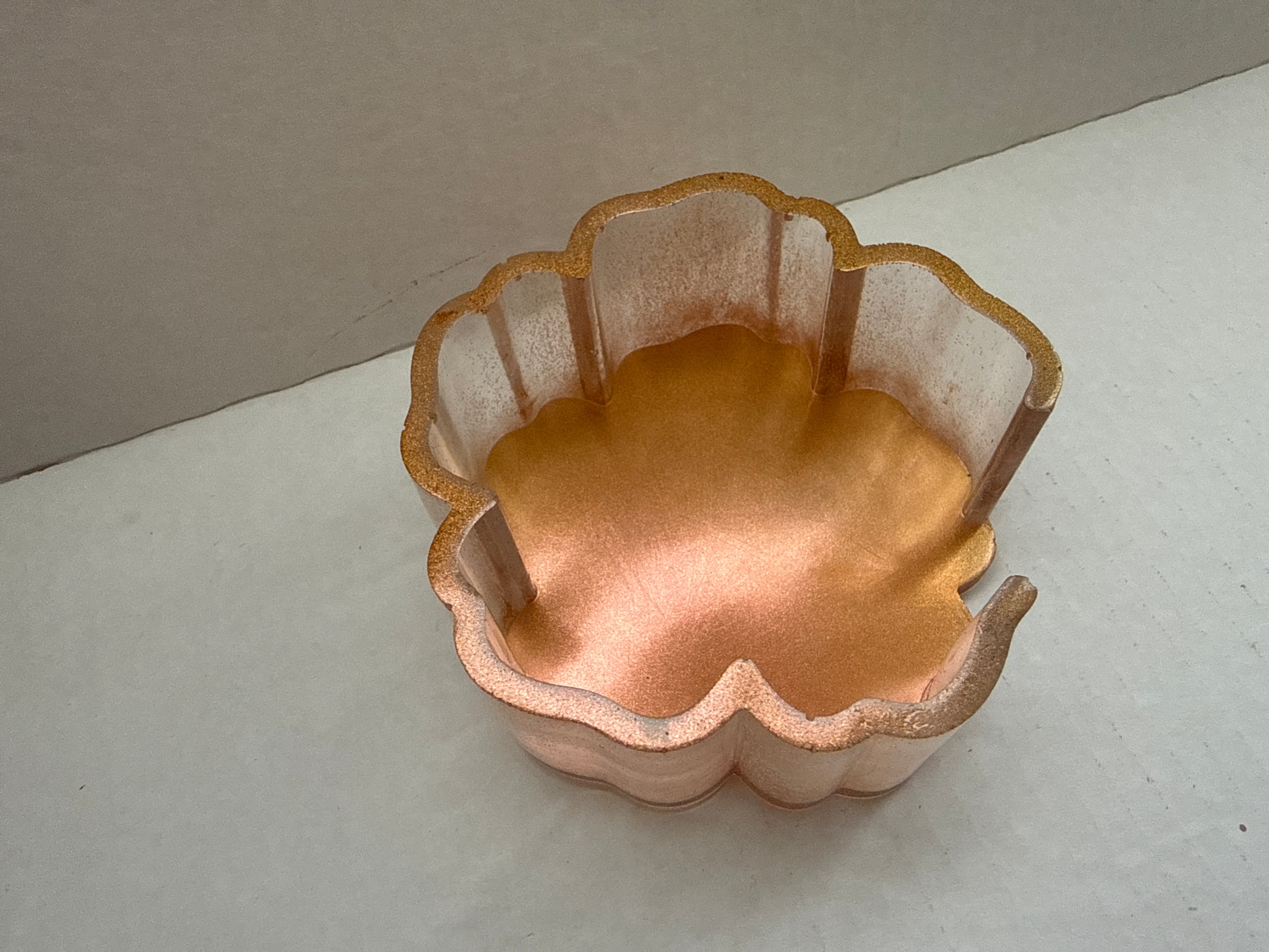 5 piece flower petal coaster set