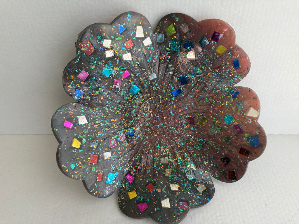 Mosaic Bowl and Coaster Set