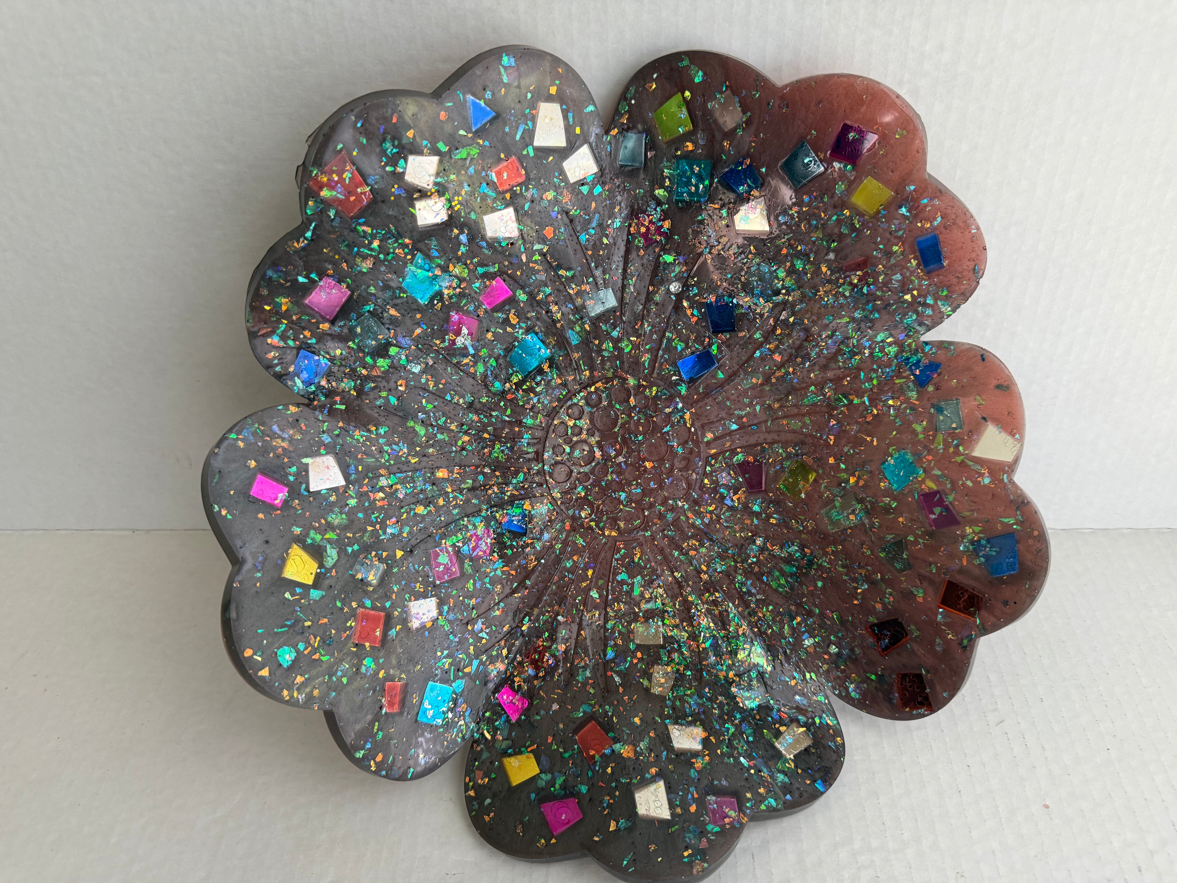 Mosaic Bowl and Coaster Set